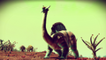 Deustoveus Ollatuswe, at 8.2m, the largest Rangifae species found in the Galactic HUB