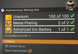 images No Man's Sky Autonomous Mining Unit 2020 autonomous mining unit no man s sky wiki