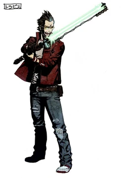 Travis Touchdown PR Illustration A