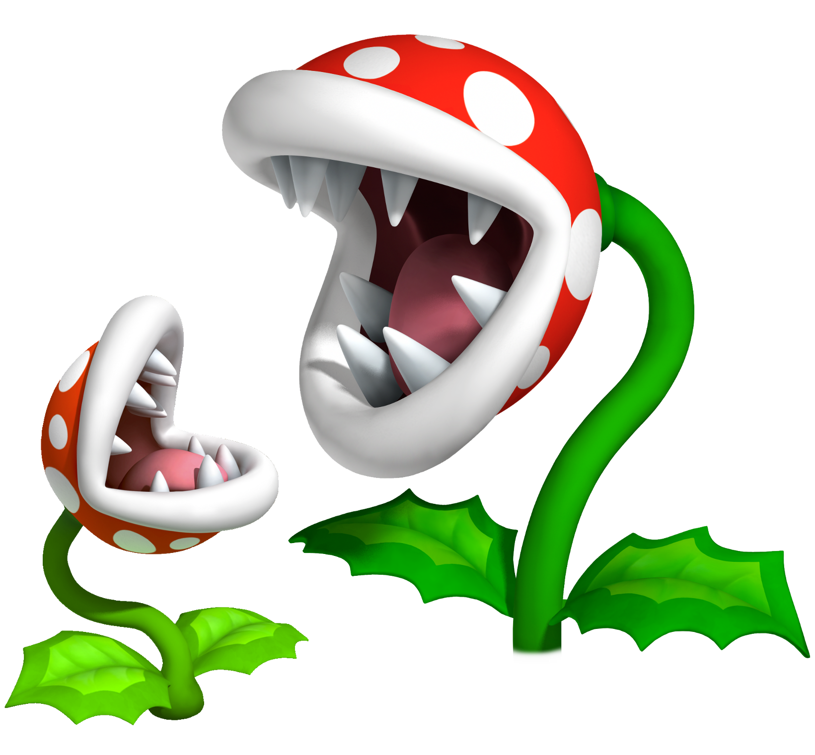 The big piranha plant is a species of carnivorous plant found in the Super Mario...