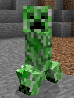 Real life charged creeper
