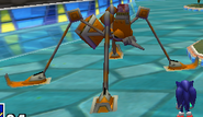 Sonic and a Sweeper