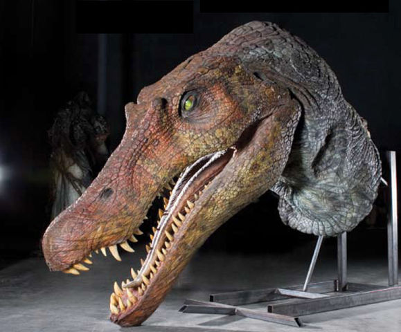 jurassic park 3 spinosaurus head