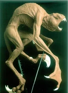 The maquette before its scanning.