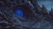 Viserion, being revived by the Night King