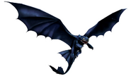 Night Fury from How to Train Your Dragon