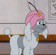 Genie-Poo (Jasmine's pet genie poodle) from The Scooby and Scrappy-Doo Puppy Hour.