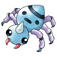 Beta design of Spinarak.