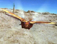 Flight of the Bumblebeetle. Notice how the first pair of legs is stretched like an extra pair of antennae.