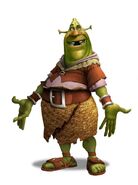 Early concept design of Shrek