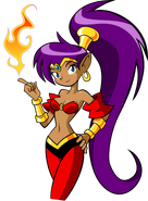 Shantae, a half-genie