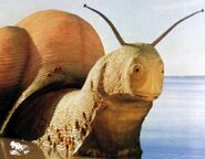 The Great Pink Sea Snail, as seen in the 1967 film.