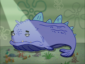 Purple Dinosaur Fish