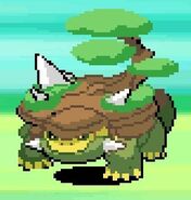 Beta design of Torterra.