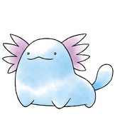 Beta design of Wooper.