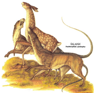 A Rabbuck being attacked by Falanx
