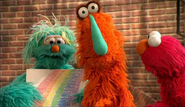 Sorbet in "The Rainbow Show" episode of Sesame Street.