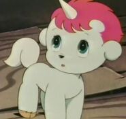 Unico, a baby unicorn