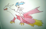 Beta design of Blaziken/Latias.