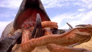 The mouth of a Graboid.