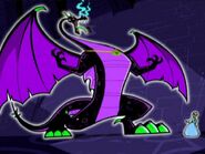 Prince Aragon in his dragon form from Danny Phantom.