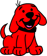 Him as a puppy in Clifford's Puppy Days