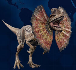 Dilophosaurus (Jurassic Park), Non-alien Creatures Wiki