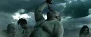 Titans, as they appear in the live action Attack on Titan films.