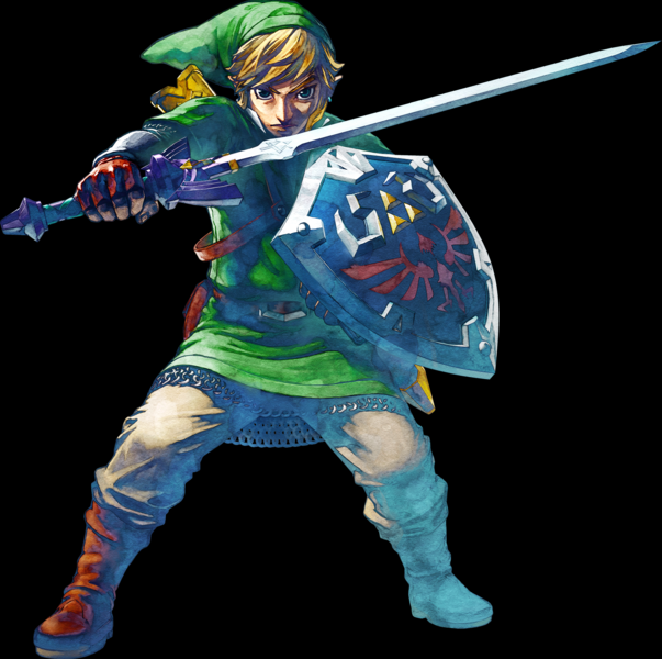 Link - Zelda Ocarina of Time (Speed Drawing) 