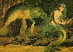 Sirenian and Mermaid