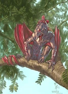 Concept art by Warren Mahy.