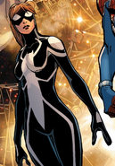 Anya in her Spider-Girl costume