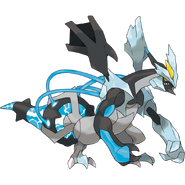 Black Kyurem in Overdrive mode.