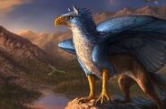 An Aseir Griffon from The Dragon Star Saga