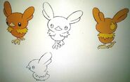 Beta design of Torchic.
