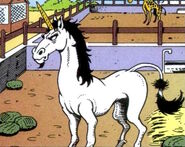 Unie the Unicorn from Uncle Scrooge and Donald Duck comis