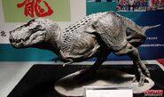 The maquette of the V-Rex.