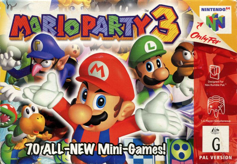 Mario Party 3 Mini Games - Boulder Ball 