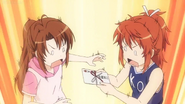 Komari and Natsumi are shocked