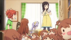 Her friends discover all the Komari plushies