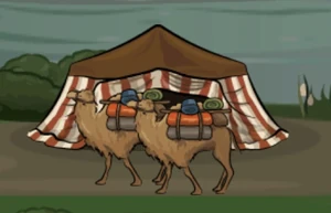 Caravan at lvl. 2.