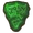 Emerald tablet shard