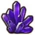 Violet crystal