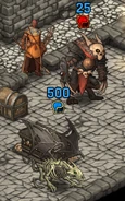 The 500 MP skeleton dragon in 1C, which disappears after hero's first turn.