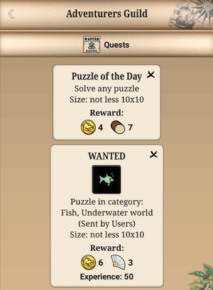 Daily quests