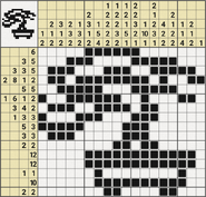 Black-and-White Nonograms, Miniatures Part 2, Bonsai (18x16)