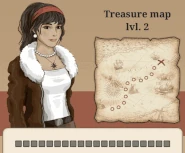 Progressing through Treasure map lvl. 2 (with Necklace for Haruka).