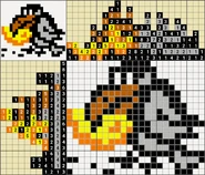 Colored Nonograms, Colored Nonograms by belko61 Part 3, Crow from a Fable (23x19)