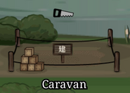 Caravan at 25% of resources supplied.