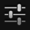 Settings icon (black background)